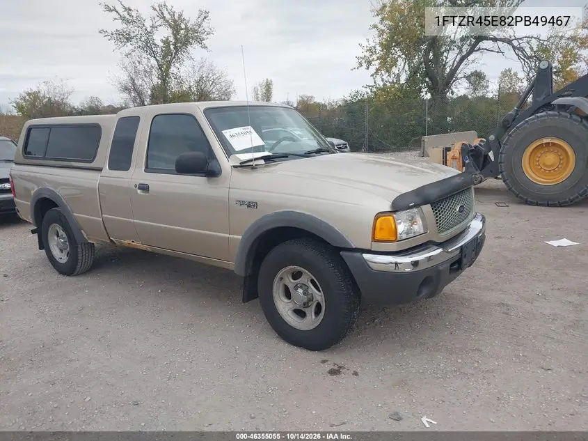 FORD RANGER 2002, VIN 1FTZR45E82PB49467