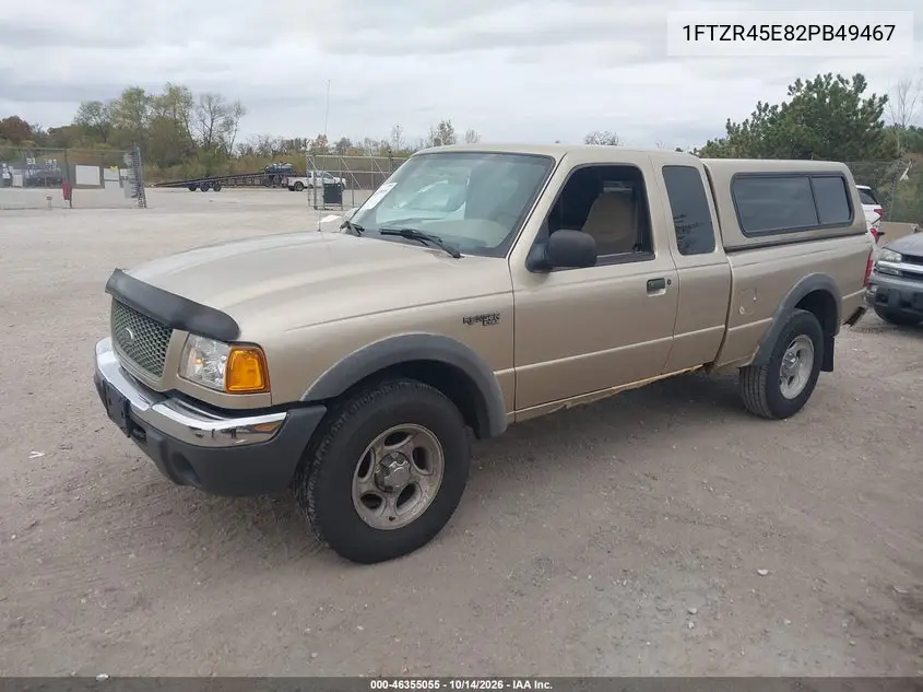 2002 FORD RANGER VIN 1FTZR45E82PB49467 — фото 2