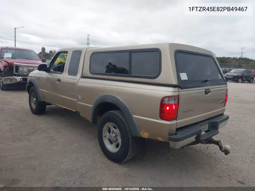 2002 FORD RANGER VIN 1FTZR45E82PB49467 — фото 3