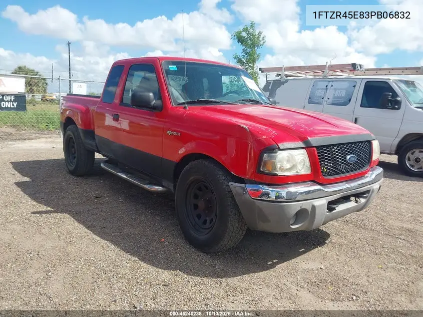 FORD RANGER 2003, VIN 1FTZR45E83PB06832