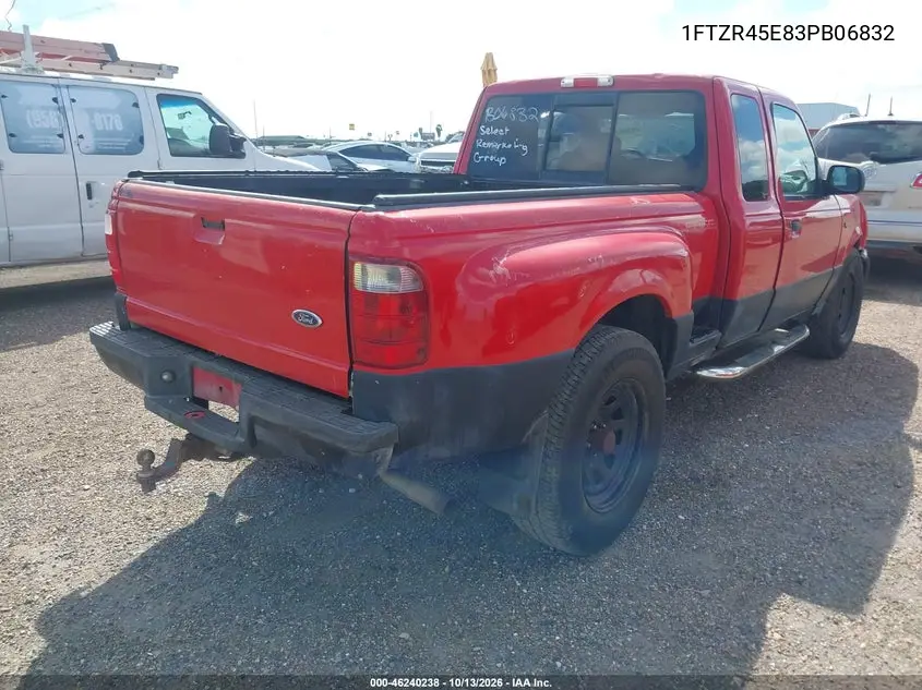 2003 FORD RANGER VIN 1FTZR45E83PB06832 — фото 4