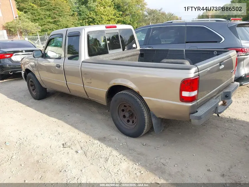 2003 FORD RANGER VIN 1FTYR44U73PB86502 — фото 3