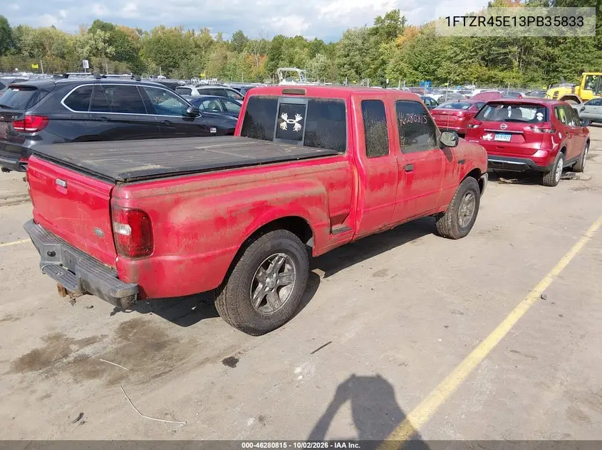 2003 FORD RANGER VIN 1FTZR45E13PB35833 — фото 4