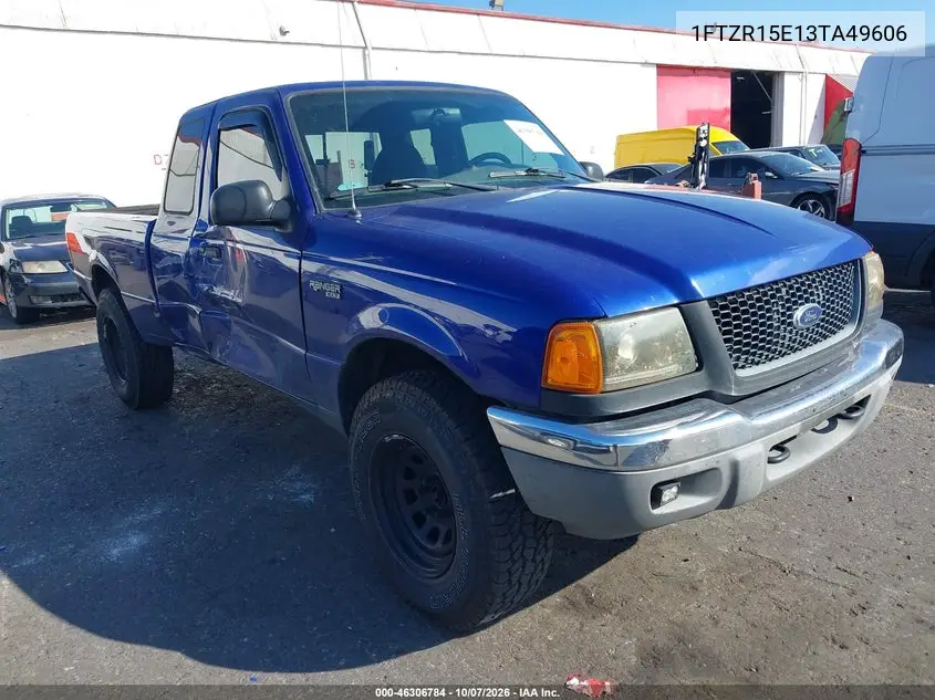 FORD RANGER 2003, VIN 1FTZR15E13TA49606