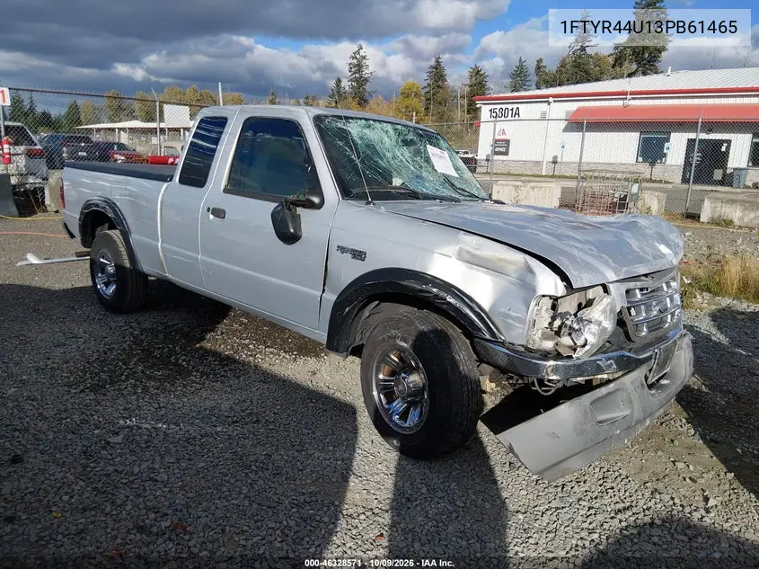 FORD RANGER 2003, VIN 1FTYR44U13PB61465