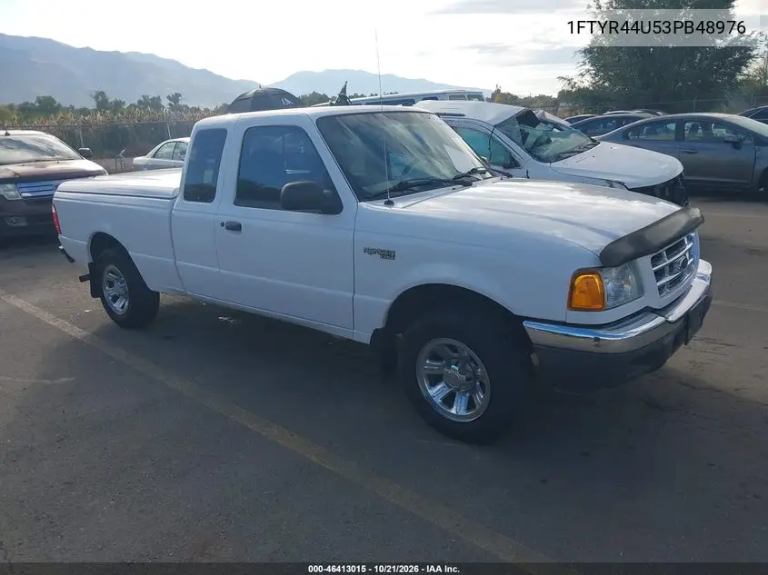 FORD RANGER 2003, VIN 1FTYR44U53PB48976
