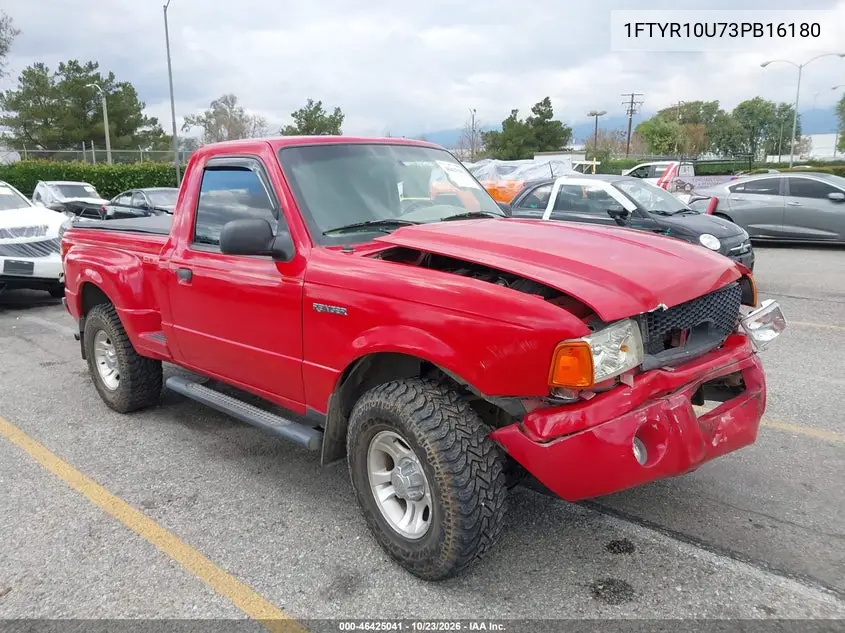 FORD RANGER 2003, VIN 1FTYR10U73PB16180