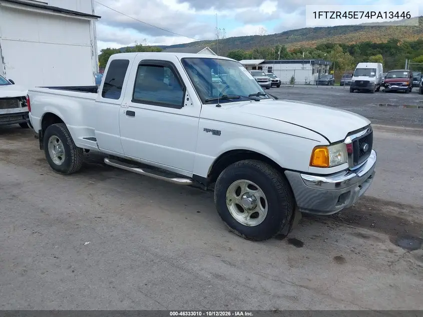 FORD RANGER 2004, VIN 1FTZR45E74PA13446