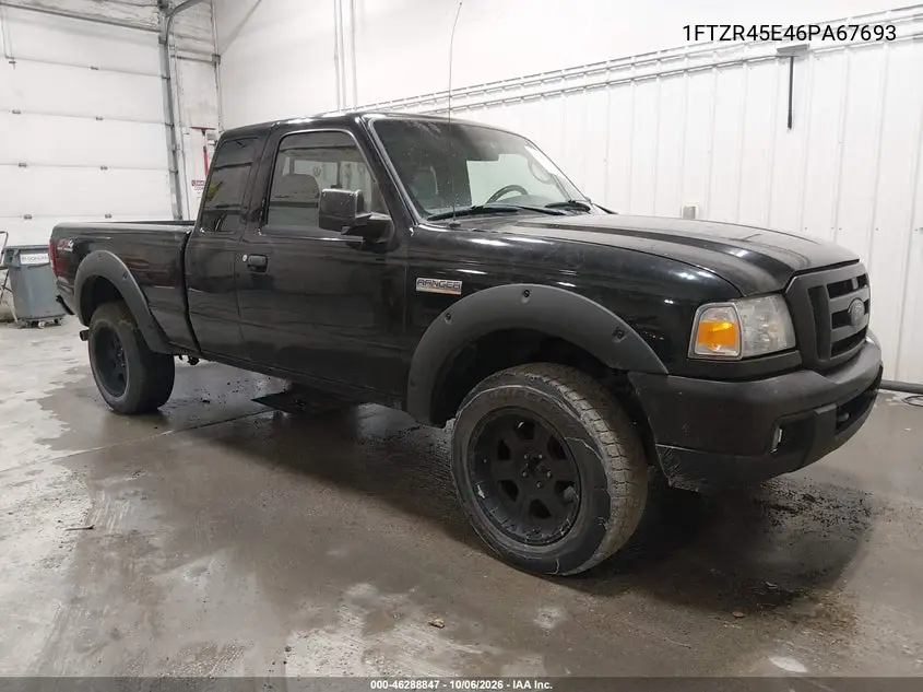 FORD RANGER 2006, VIN 1FTZR45E46PA67693