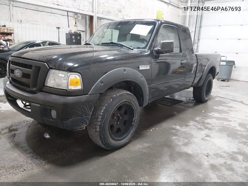 2006 FORD RANGER VIN 1FTZR45E46PA67693 — фото 2