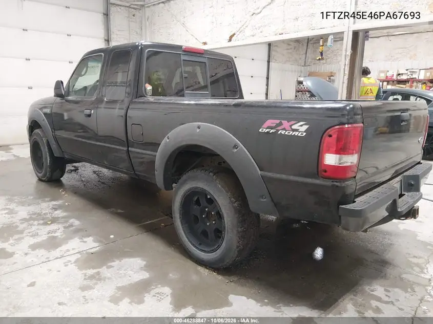 2006 FORD RANGER VIN 1FTZR45E46PA67693 — фото 3