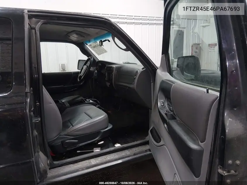 2006 FORD RANGER VIN 1FTZR45E46PA67693 — фото 5