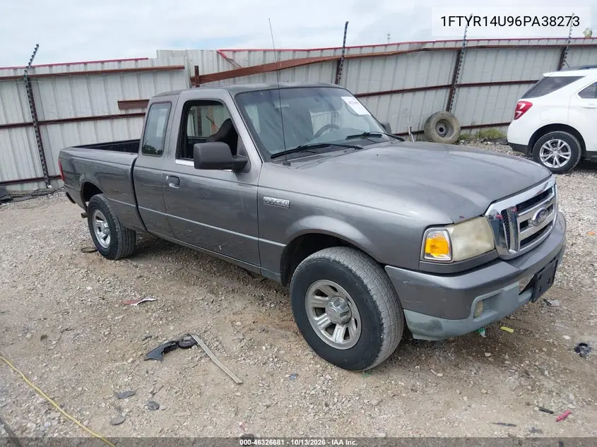 FORD RANGER 2006, VIN 1FTYR14U96PA38273