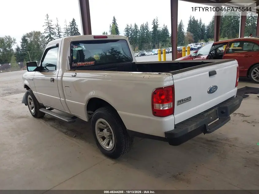 2006 FORD RANGER VIN 1FTYR10D46PA75544 — фото 3
