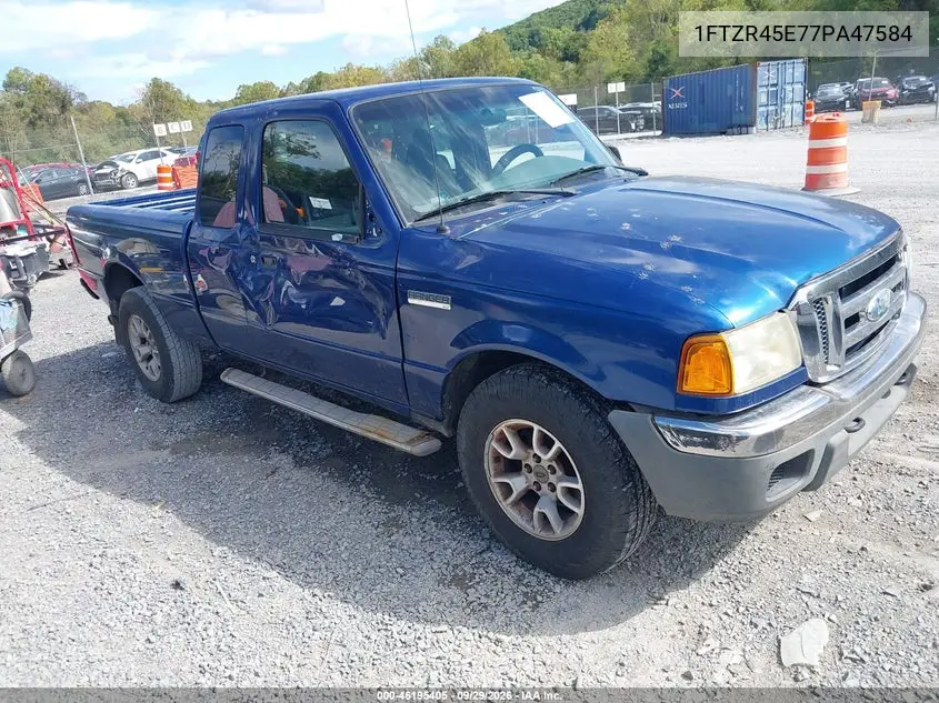 FORD RANGER 2007, VIN 1FTZR45E77PA47584