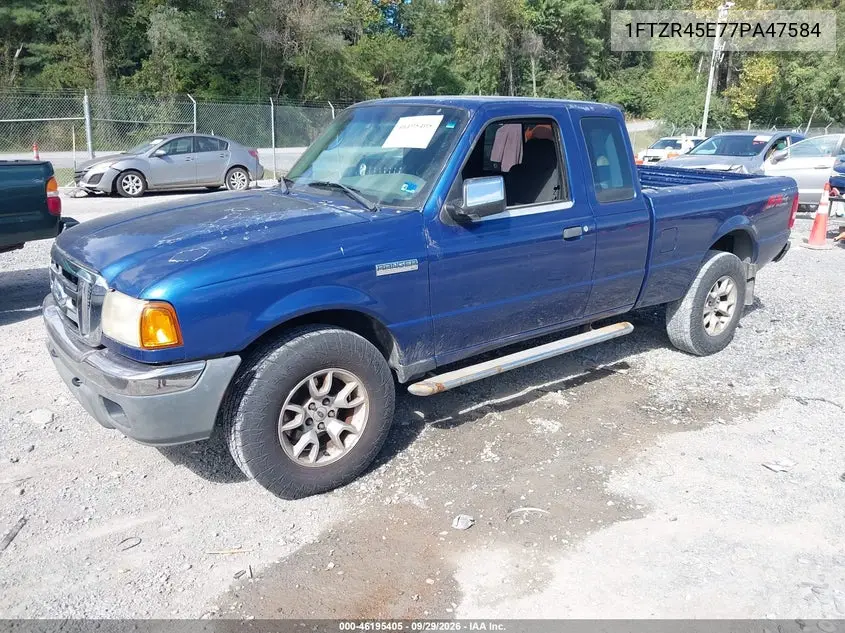 2007 FORD RANGER VIN 1FTZR45E77PA47584 — фото 2