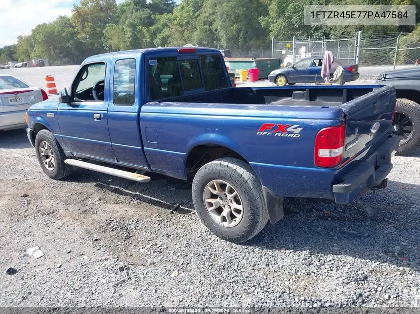 2007 FORD RANGER VIN 1FTZR45E77PA47584 — фото 3