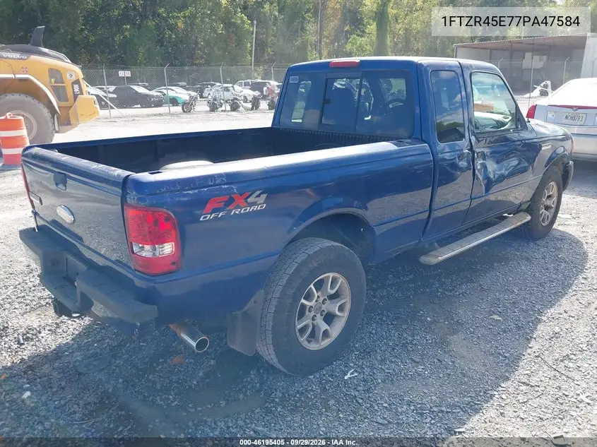 2007 FORD RANGER VIN 1FTZR45E77PA47584 — фото 4