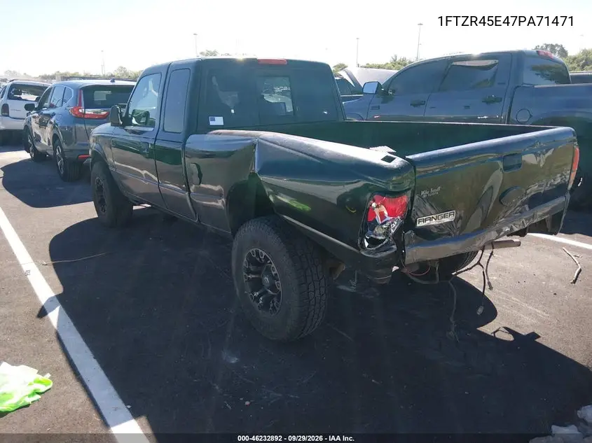 2007 FORD RANGER VIN 1FTZR45E47PA71471 — фото 3