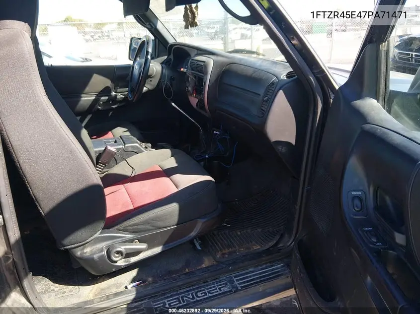 2007 FORD RANGER VIN 1FTZR45E47PA71471 — фото 5