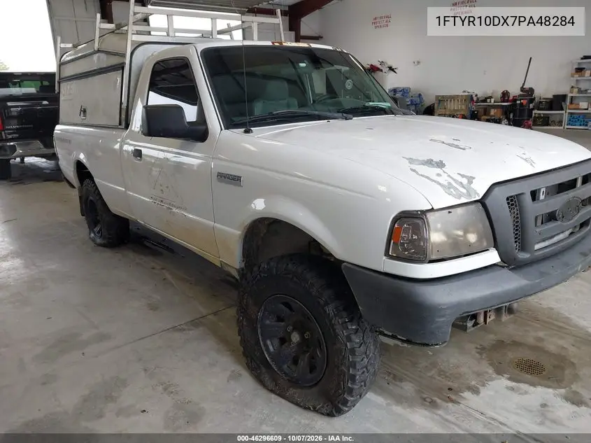 2007 FORD RANGER VIN 1FTYR10DX7PA48284 — фото 2