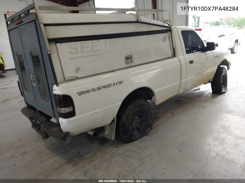 2007 FORD RANGER VIN 1FTYR10DX7PA48284 — фото 4