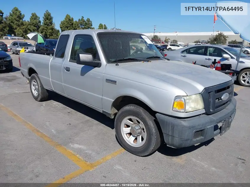 FORD RANGER 2007, VIN 1FTYR14U17PA64495