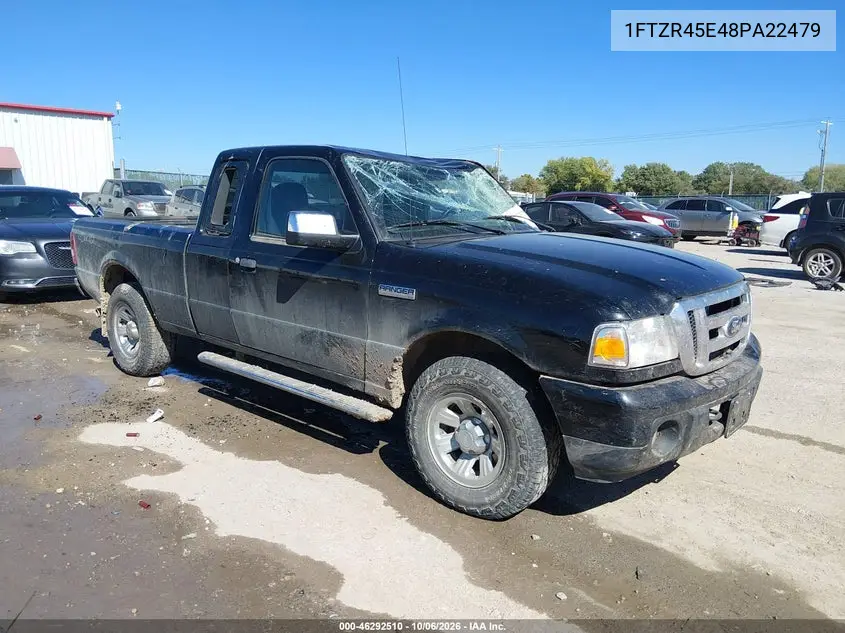 FORD RANGER 2008, VIN 1FTZR45E48PA22479