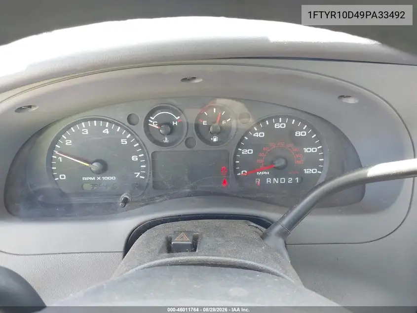 2009 FORD RANGER VIN 1FTYR10D49PA33492 — фото 7