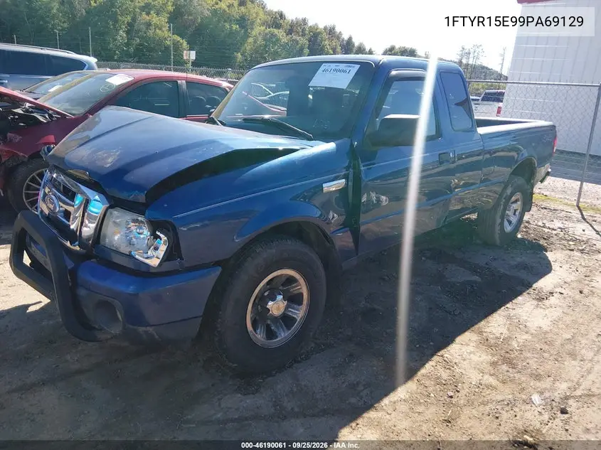 2009 FORD RANGER VIN 1FTYR15E99PA69129 — фото 2