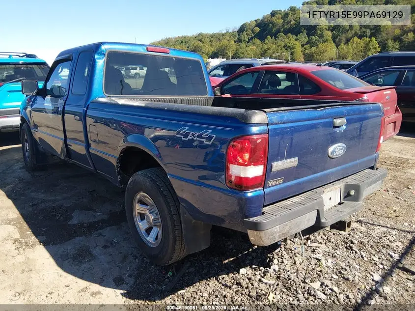 2009 FORD RANGER VIN 1FTYR15E99PA69129 — фото 3
