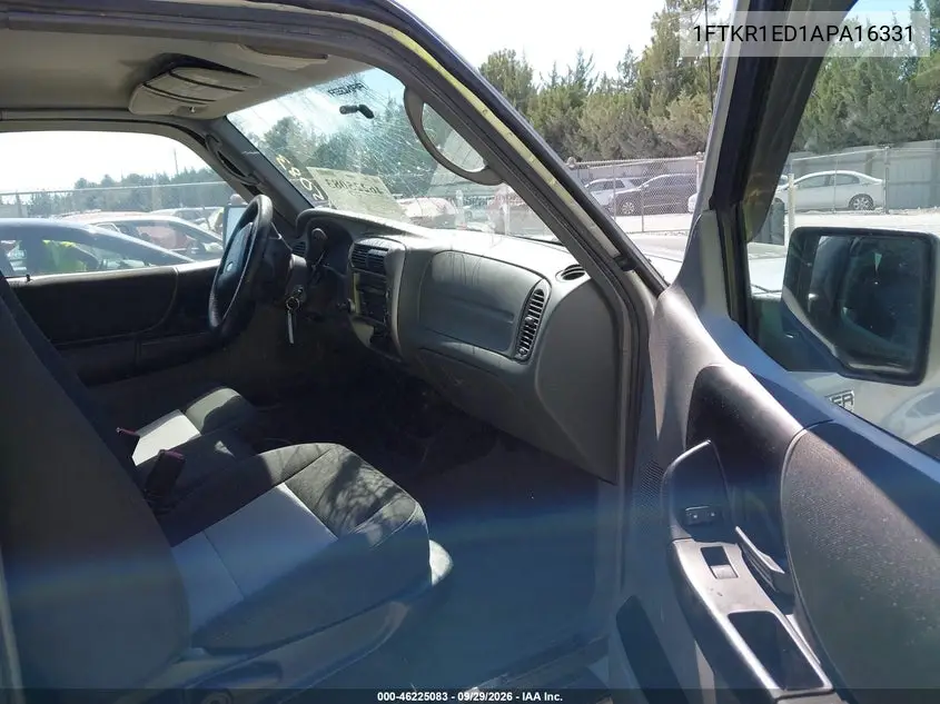 2010 FORD RANGER VIN 1FTKR1ED1APA16331 — фото 5