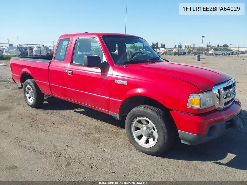 FORD RANGER 2011, VIN 1FTLR1EE2BPA64029