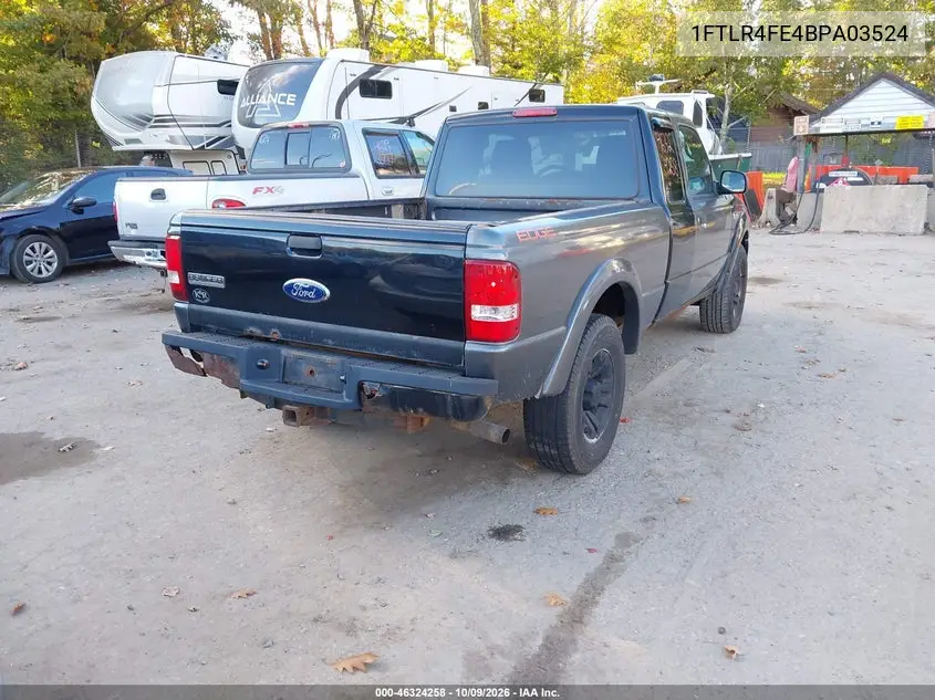 2011 FORD RANGER VIN 1FTLR4FE4BPA03524 — фото 4