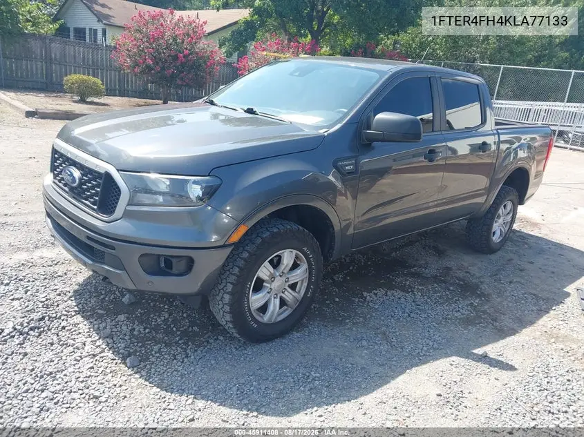 2019 FORD RANGER VIN 1FTER4FH4KLA77133 — фото 2