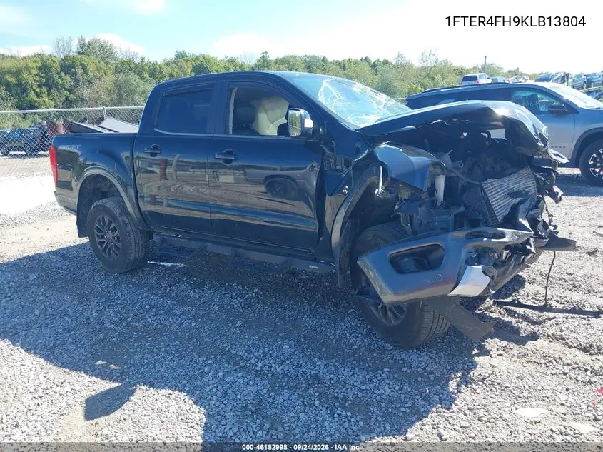 FORD RANGER 2019, VIN 1FTER4FH9KLB13804