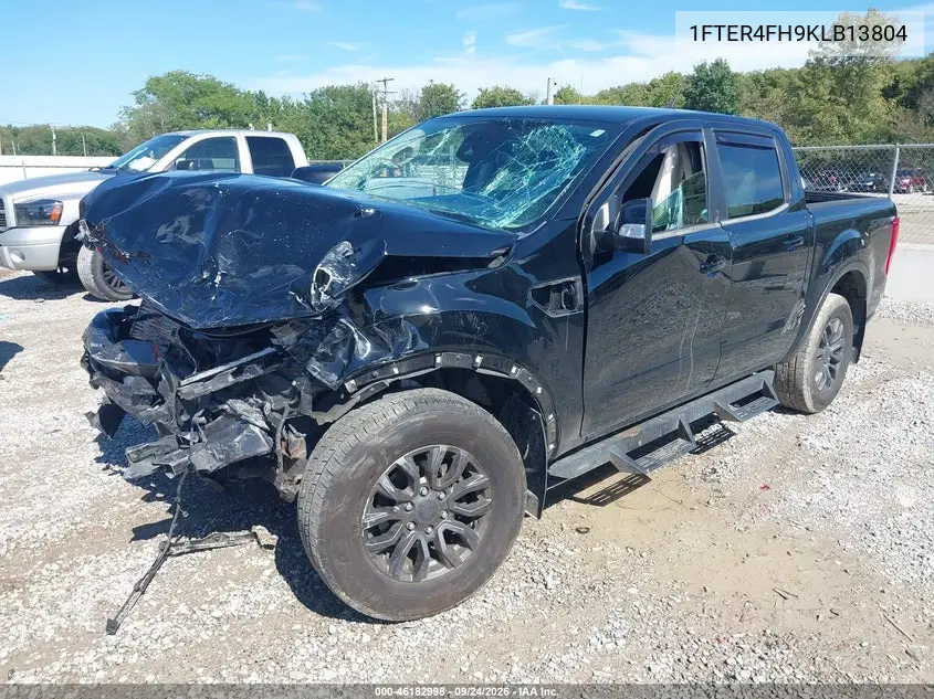 2019 FORD RANGER VIN 1FTER4FH9KLB13804 — фото 2