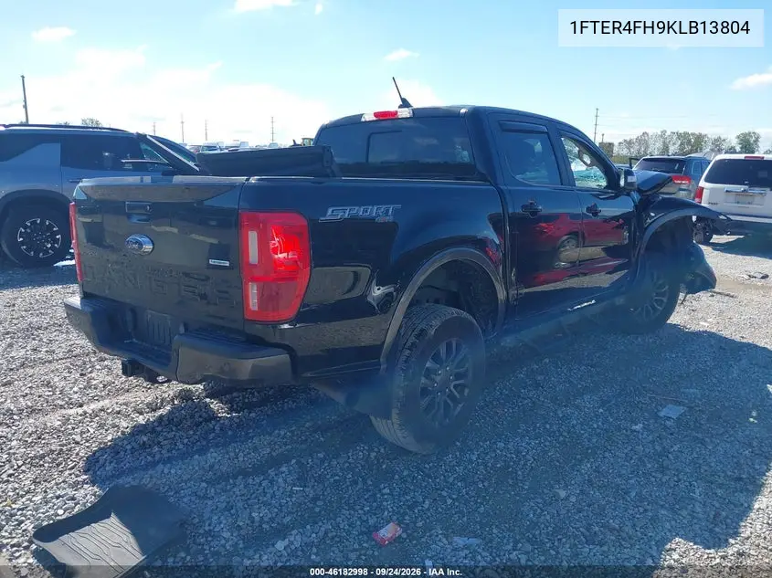 2019 FORD RANGER VIN 1FTER4FH9KLB13804 — фото 4