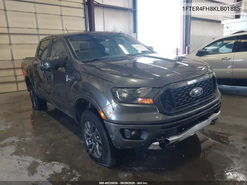 FORD RANGER 2019, VIN 1FTER4FH8KLB01885