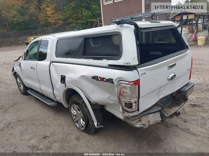 2019 FORD RANGER VIN 1FTER1FH6KLA14078 — фото 3
