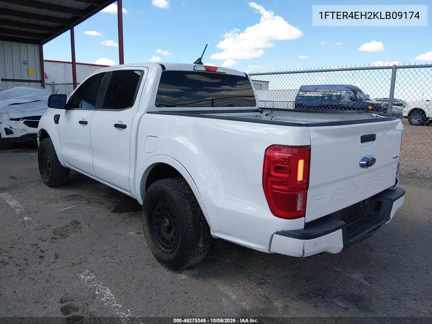 2019 FORD RANGER VIN 1FTER4EH2KLB09174 — фото 3