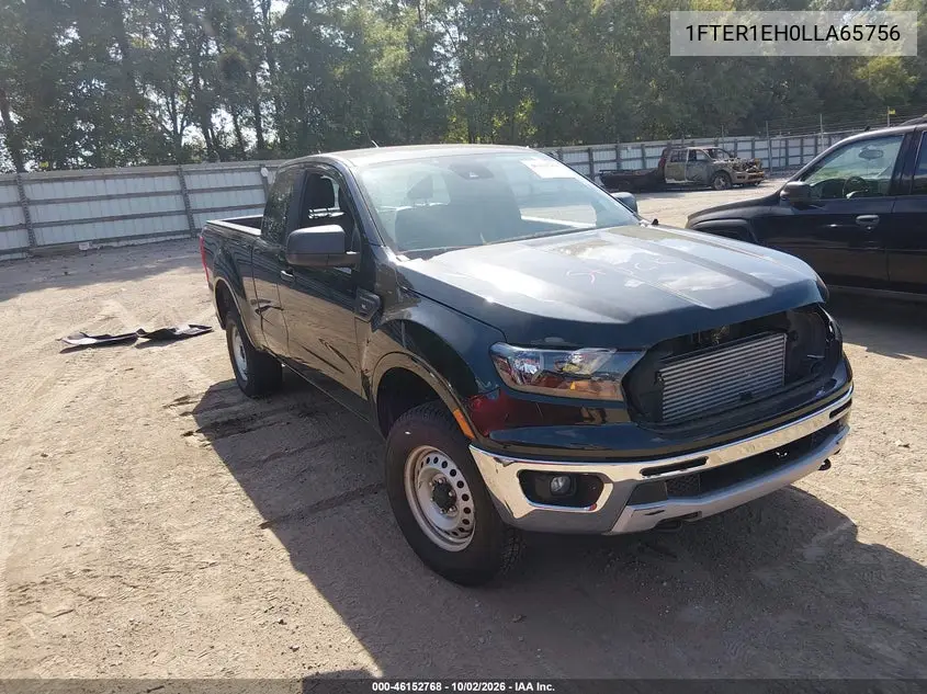 FORD RANGER 2020, VIN 1FTER1EH0LLA65756
