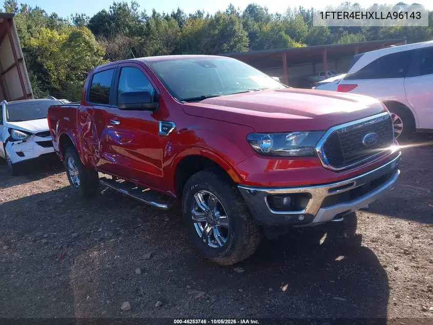 FORD RANGER 2020, VIN 1FTER4EHXLLA96143
