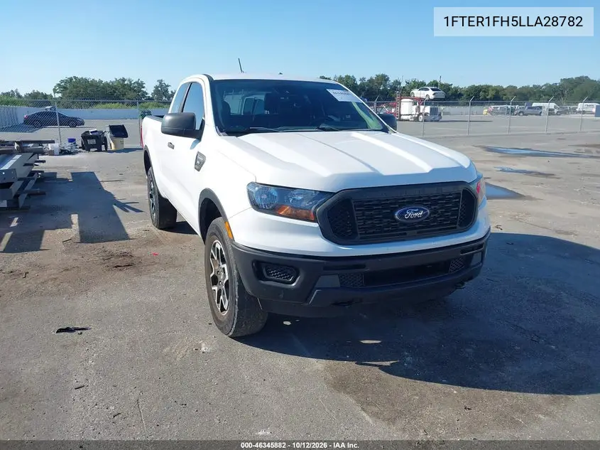FORD RANGER 2020, VIN 1FTER1FH5LLA28782