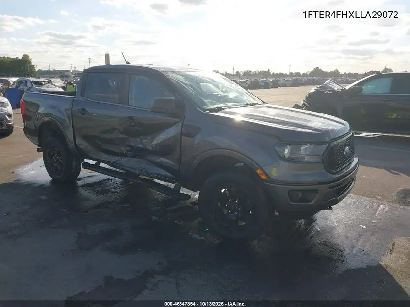 FORD RANGER 2020, VIN 1FTER4FHXLLA29072