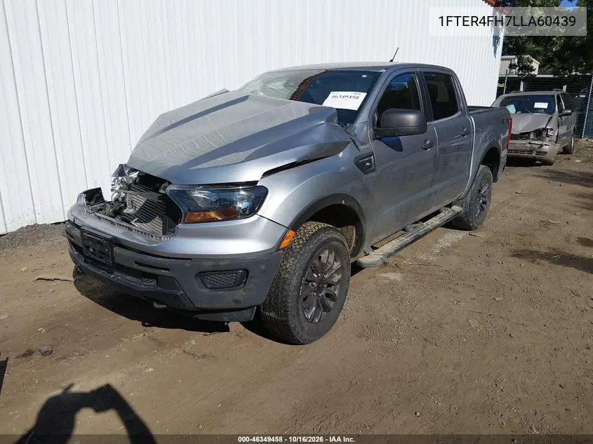 2020 FORD RANGER VIN 1FTER4FH7LLA60439 — фото 2