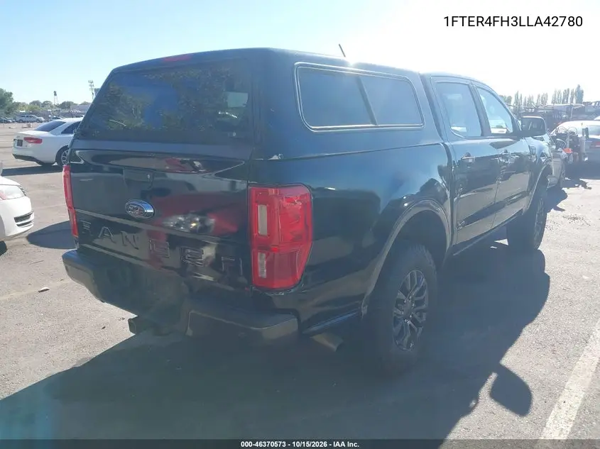 2020 FORD RANGER VIN 1FTER4FH3LLA42780 — фото 4