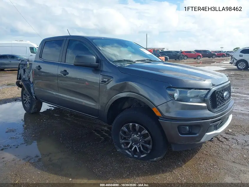 FORD RANGER 2020, VIN 1FTER4EH3LLA98462
