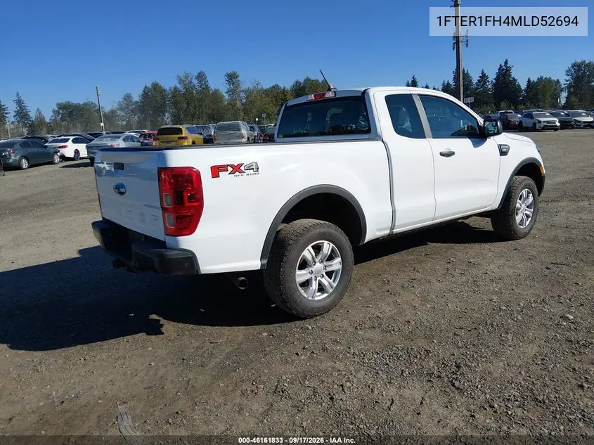 2021 FORD RANGER VIN 1FTER1FH4MLD52694 — фото 4