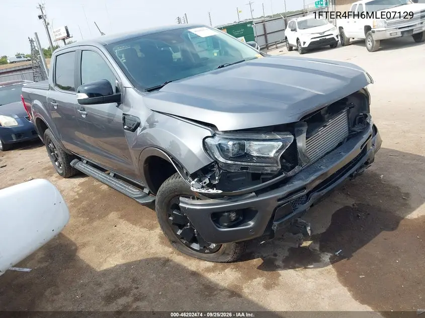 FORD RANGER 2021, VIN 1FTER4FH6MLE07129